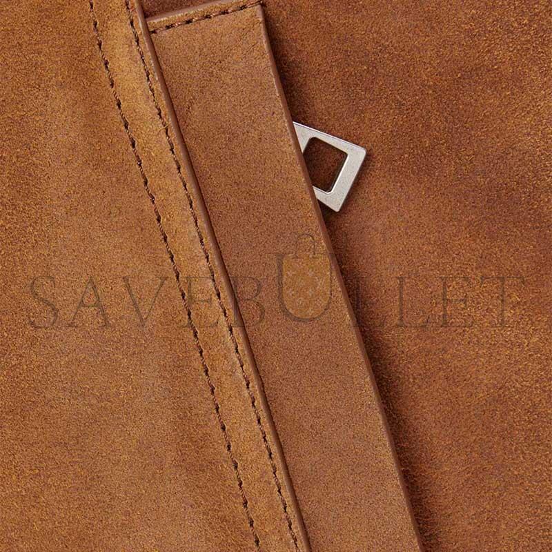 LOEWE FLAMENCO BACKPACK IN PRESSED SUEDE B411FLKX02 (40*36*16cm)